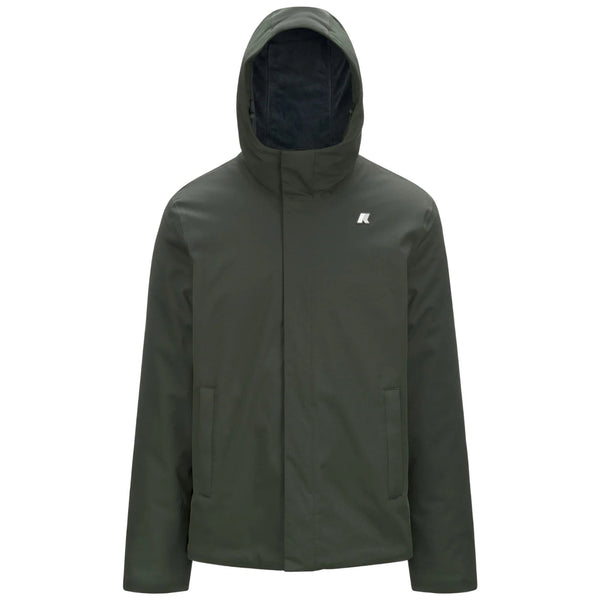 K - Way Giacca imbottita Giubbotto Uomo Jacko Twill Marmotta M A25 - KWAYK8133EW - AL7 - M - Francavilla Moda